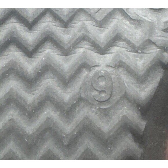 Skechers Women’s Open Toe Slip-on Strappy Wedge BLACK SILVER Sandal Heels Sz 9 - Picture 15 of 16